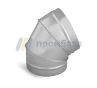 Отвод сегментный 60 градусов Ø250